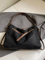 Womens Suede Tote Bag Large Handbag 198ad149-18d7-4d02-aabc-110bb3e1c575-Max-Origin Trendsi