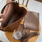 Women's Large Shoulder Bag Crocodile Embossed Pu Leather Flap Handbags