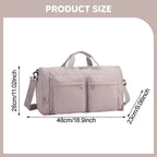 Travel Duffel Bag Nylon Multiple Pockets Large Waterproof Zipper Handbags