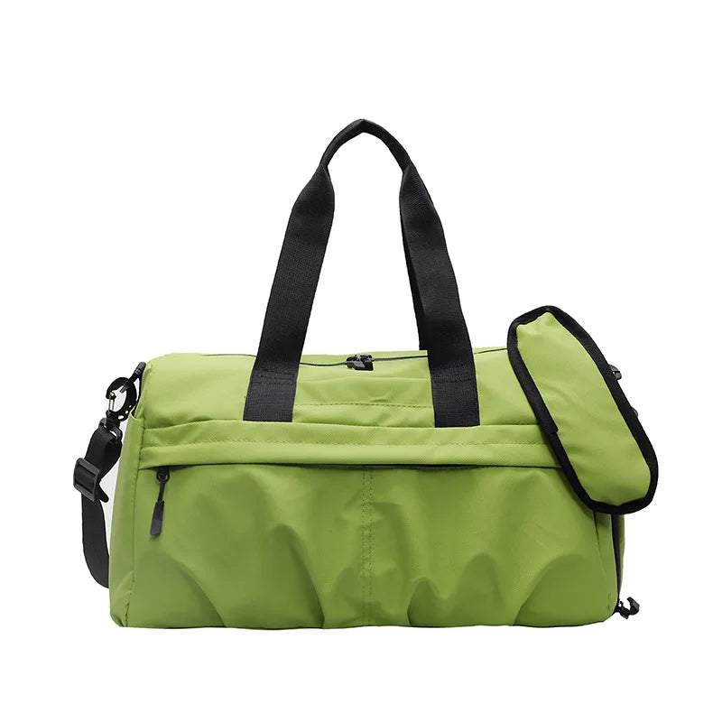 Large Crossbody Travel Bag Nylon Zipper Unisex Fitness Training Handbags