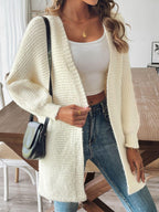 Open Front Cardigan Long Sleeve Casual Soft Solid Knitwear 1a3fadc6-bf23-4083-b661-406e1024ac60-Max Trendsi