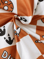 Children's Boy Set Dinosaur Checkered Sleeveless Hooded Top and Shorts 2 Pcs 1a5d1c15-16a8-4f09-9f98-6223052364ae-Max-Origin Trendsi