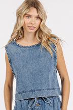 Mittoshop Denim Crop Tank Top Washed Distressed Sleeveless 1abab9ef-ce33-419c-aac6-a2f480c5fc88-Min Trendsi