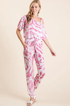 BiBi Outfit Set Zebra Print Fuchsia Pink French Terry Top and Pants Set 1af34ec001b14c189ceaceb11221afd6-Max-Origin Trendsi