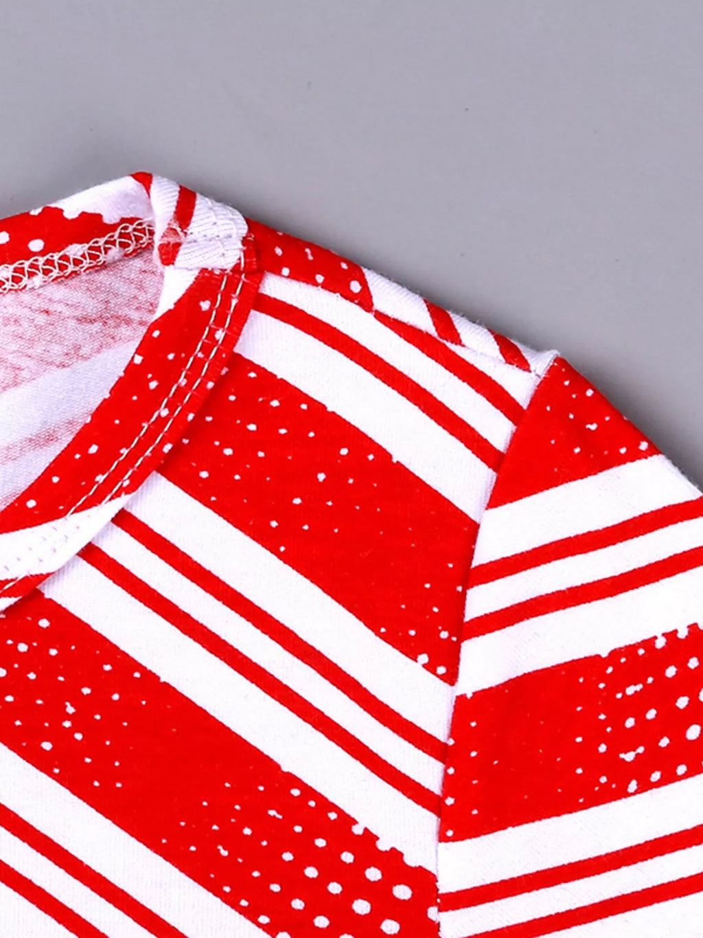 Girl's Outfit Set Striped Christmas Re Children's Top and Pants 2 cs 1b300b67a0f24a7a8ba652de188641cf-Max-Origin Trendsi