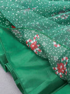 Christmas Grl's Dress Turquoise Reindeer Applique Striped Long Sleeve for Children 1b9a743fec2a4d10a60bec9b32f58d1b-Max-Origin Trendsi