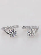 2 Carat Moissanite Earrings 925 Sterling Silver Huggie Women Fine Jewelry 1c627bd9-b147-4e0a-9ed3-95bd1cd9d0d6-Max Trendsi