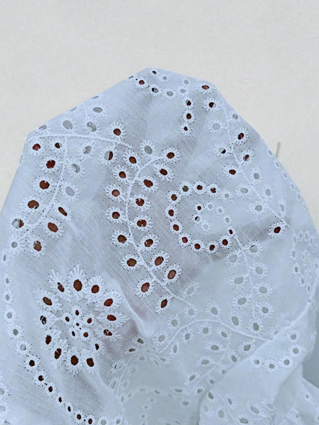 Lace Eyelet Women's Shirts Collared Neck Half Ruffle Sleeve Tops 1d79c6f0-67a2-4b20-bd1c-1d418336329c-Max-Origin Trendsi