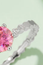 Murray Silver Ring 1 Carat Moissanite Stone 6-Prong 925 Sterling Platinum 1e0b4bd6b6834008b9fd888c763a0f8c-Max Trendsi