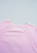 Valentine’s Day Pink Sweatshirt HUG AND KISSES Embroidery Round Neck Tops 1e7c4f75-8508-4733-8f3f-9fd1bcca7be3-Max Trendsi