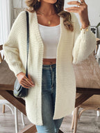 Open Front Cardigan Long Sleeve Casual Soft Solid Knitwear 1ef0eb31-0e8d-4dcb-83cc-ce79a2260b33-Max Trendsi