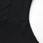 Fashion A-Line Mini Dress Mock Neck Short Sleeve Slim Waist Streetwear
