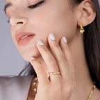 18K Gold-Plated Heart Ring Golden 925 Sterling Silver Moissanite Stone 21b1cd5c-d2ac-4a26-9195-37110eae828b-Max-Origin Trendsi