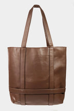 Extra Large Tote Bag Fame Hat Carrier Brown Pu Leather Oversized Handbag 21d5b0e267fd4493972259de8f1f2803-Max-Origin Trendsi