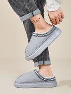 Suede Platform Slippers Faux Fur Lined Women Fashion Casual Rubber Shoes 22c5ab36-374d-41a6-bb81-8feabae4a5ce-Max Trendsi