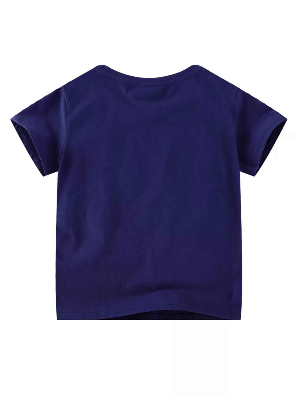 Children's Puppy Patch Round Neck T-Shirt 23379c6932a442c385848ba3f516df8d-Max-Origin Trendsi