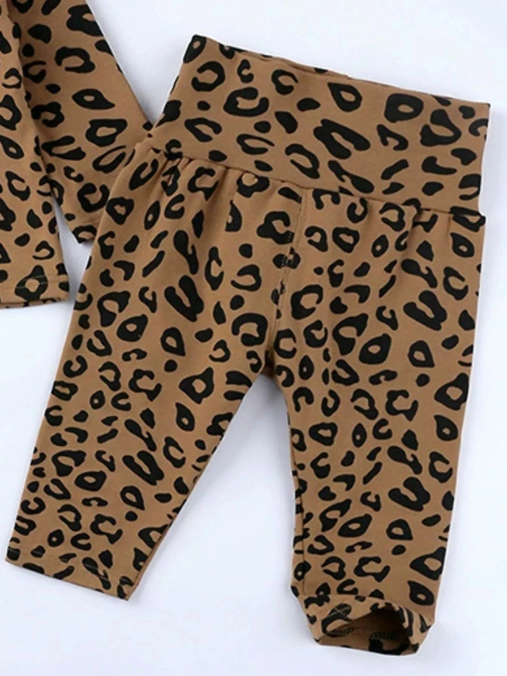 Gir's Leopard Outfit Set Children's Long Sleeve Top and Pants Set 2 Pcs 23644923-5284-4b26-8dca-9f8382967944-Max-Origin Trendsi