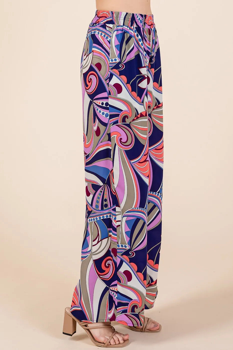 Mittoshop Wide Leg Pants Colorful Cobalt Blue Abstract Print Elastic Waist 2391d0706668460390f093e6efe3029e-Max-Origin Trendsi