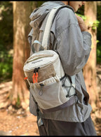 Hiking Backpack Nylon Lightweight Outdoor Travel Shoulder Bag Mesh Pocket