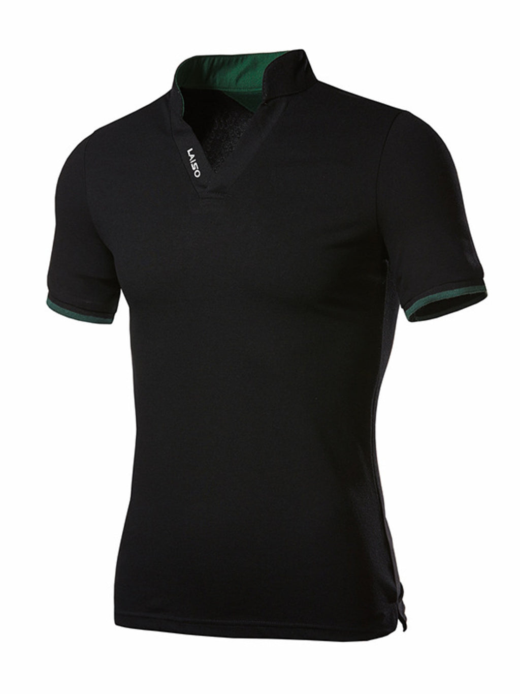 Men's Plus Size Notched Collar Short Sleeve Shirt