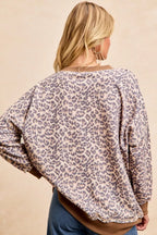 BiBi Leopard Printed French Terry Sweatshirt 241ca7c653d84e94a6a690c27f4657a4-Max-Origin Trendsi