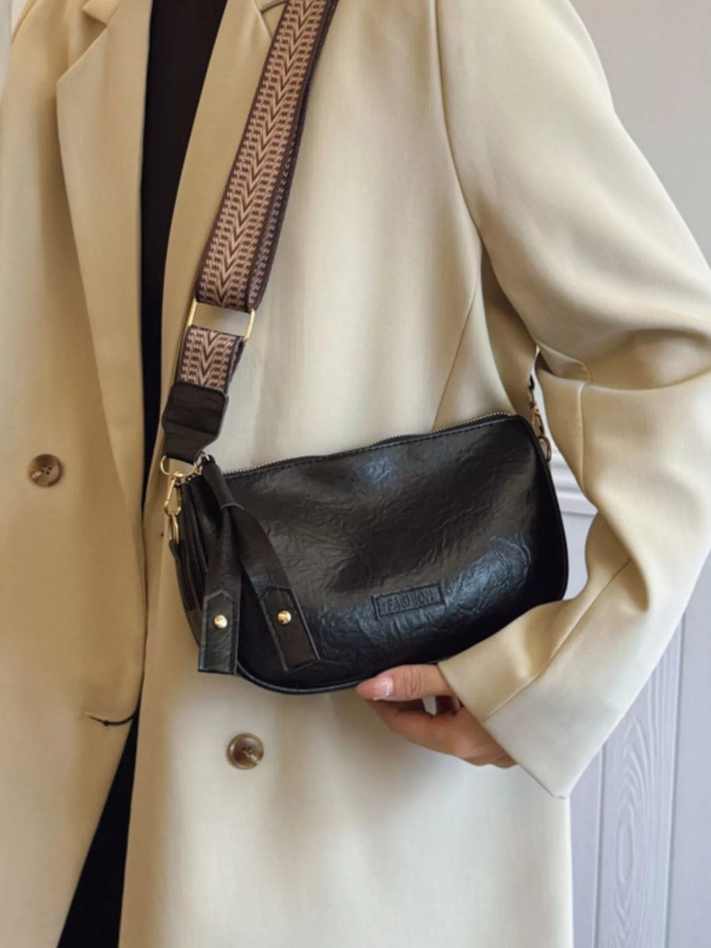 Retro Style Womens Small Shoulder Crossbody Bag with Wide Strap Zipper 2455f9c6-8a0a-4853-9ae4-723d1b97a38d-Max-Origin Trendsi