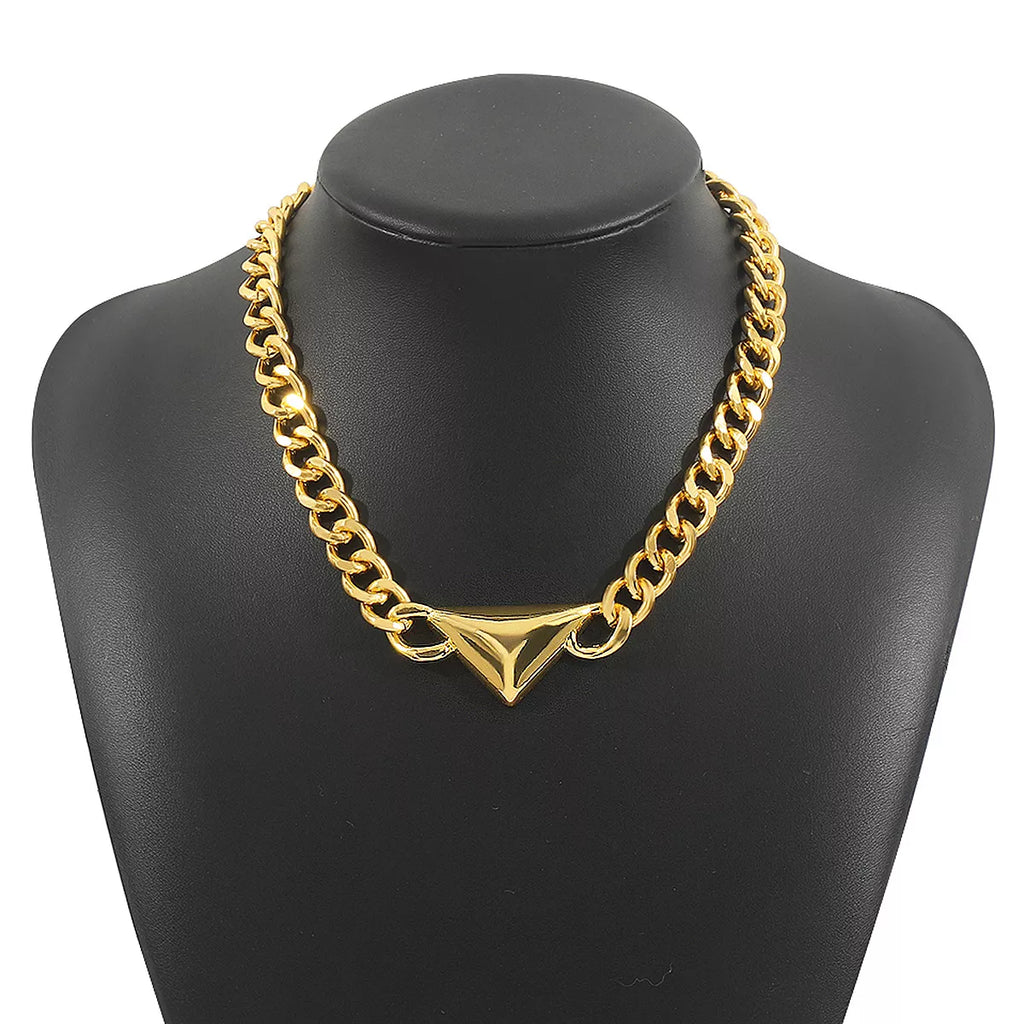 Alloy Geometric Necklace Womens Gold Silver Chain Jewelery 247c6933-fbc2-43ac-8606-9b8a88b0436e-Max-Origin Trendsi