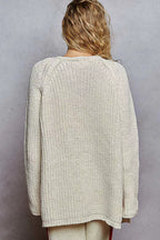 POL Open Front Knit Cardigan with Front Pocket 248c048b-890a-4667-8f74-acbfe818efe3-Max-Origin Trendsi