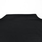 Fashion A-Line Mini Dress Mock Neck Short Sleeve Slim Waist Streetwear