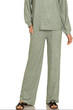 Zenana Outfit Set Olive Soft Melange Long Sleeve Tee & Pants 2 Pcs 250cd295-055e-46c2-b174-d733da75368f-Max-Origin Trendsi