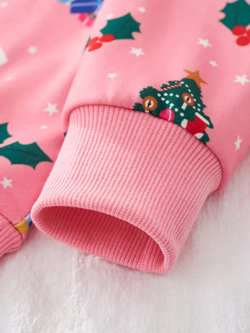 Children's Christmas Print Crew Neck Sweatshirt 2513d1c29a2b4db49f0220e667bb8002-Max-Origin Trendsi