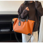 Travel Duffel Bag Large Portable Lightweight Fashionable Oxford Fabric Handbag