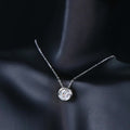 1 Carat Moissanite Necklace 925 Sterling Silver 18K gold-plated Pendant Silver One Size 269d790e-ca36-4ca3-b857-8fb9386eb420-Max Trendsi
