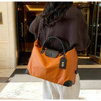 Travel Duffel Bag Large Portable Lightweight Fashionable Oxford Fabric Handbag