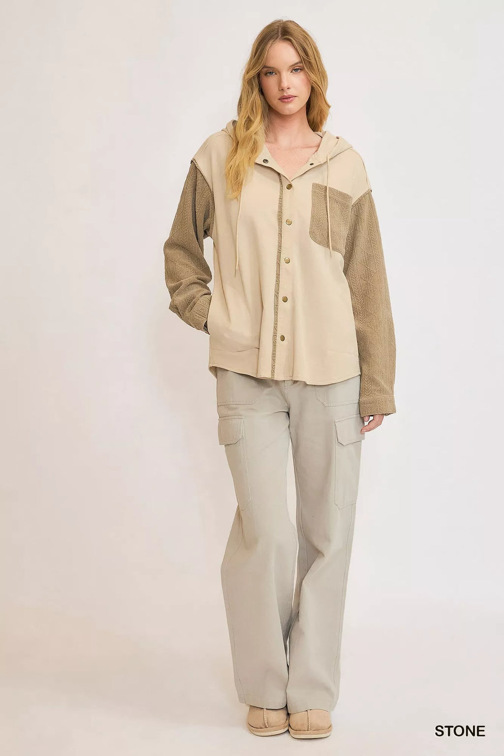 Umgee Womens Shacket Washed French Terry Hooded Jacket 273a96fc-0fac-4bcd-9948-9711ec39928e-Max-Origin Trendsi