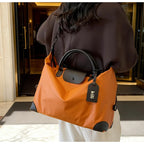 Travel Duffel Bag Large Portable Lightweight Fashionable Oxford Fabric Handbag
