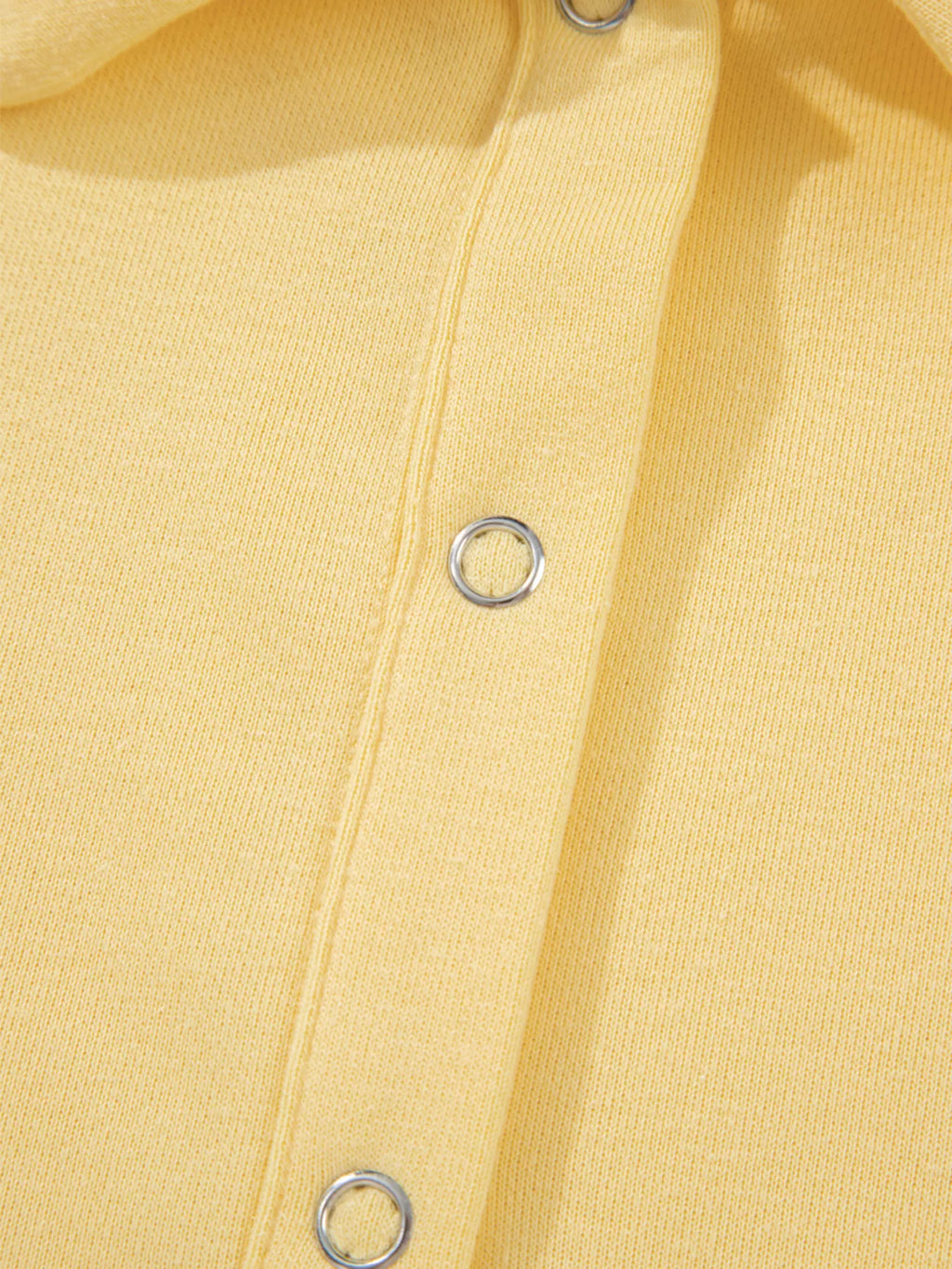 Women's Outfit Set Button Collar Drop Shoulder Top and Shorts 2pcs Set Yellow 27d90e304e7e41c39a5b808ed5a478e4-Max-Origin Trendsi