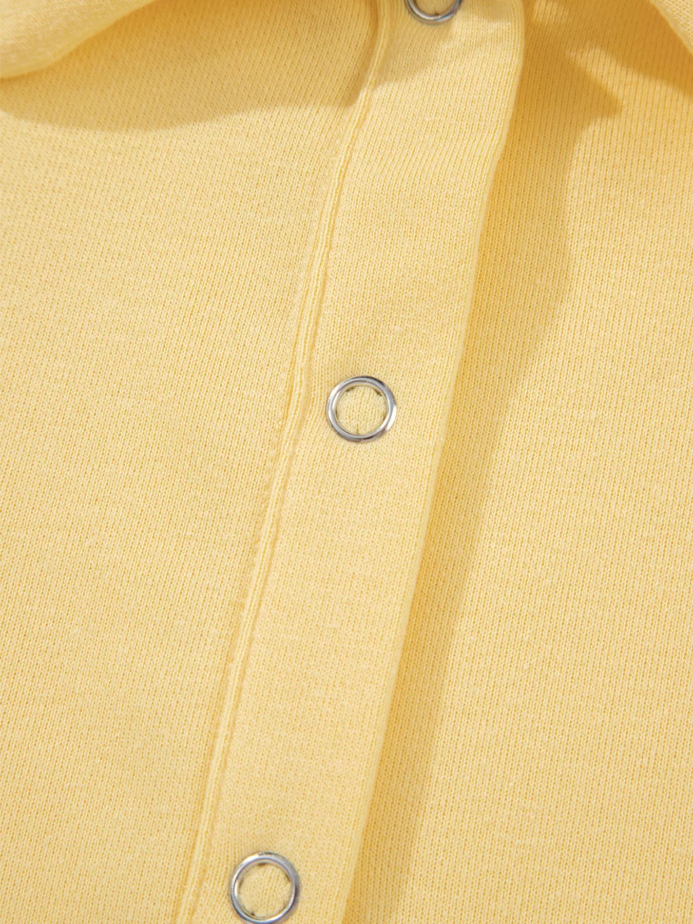 Women's Outfit Set Button Collar Drop Shoulder Top and Shorts 2pcs Set Yellow 27d90e304e7e41c39a5b808ed5a478e4-Max-Origin Trendsi