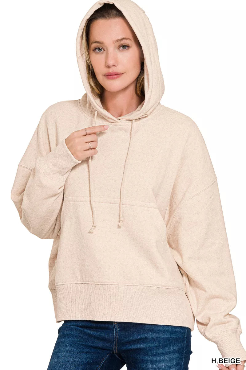 Zenana Womens Hoodie Beige Oversized Fleece Kangaroo Pocket 27e8c6c1-3a86-4ed1-b88e-cfe7d359c423-Max-Origin Trendsi