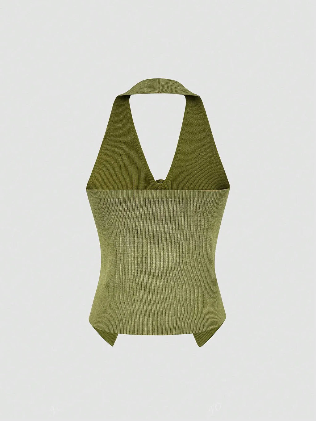 Knit Top Women's V-Neck Ribbed Knit Sweater Vest with Flower Detail 282a6ccf-beb5-433a-91e5-a6cc7a16ebb7-Max-Origin Trendsi