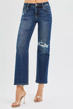 RISEN Womens Jenas High Rise Crop Slim Straight with Hidden Knee Patch 293d81517741433a8135a0e13d090251-Max-Origin Trendsi