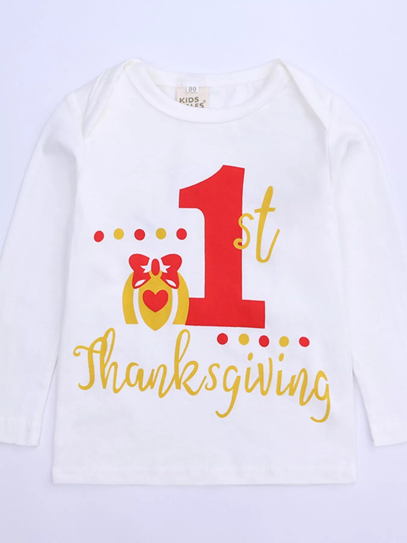 Girl's Outfit Set First Thanksgiving Top and Skirt 2 Pcs for Childrens 294f46eb85fe41dc8acf5cc5dbfc8100-Max-Origin Trendsi