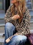 Leopard Women's Cardigan Chunky Knitted Drop Shoulder Long Sleeve Buttoned 29a84371-9b30-4b42-b10f-ede2c4db9e76-Max-Origin Trendsi