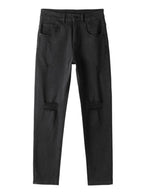 Men's Straight Leg Jeans Black Casual Ripped Knee Distressed Denim Pants 29fd0acf-b5e4-4115-80c6-2fadca72e357-Max-Origin Trendsi