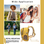 Hiking Backpack 30L Foldable Travel Daypack Lightweight Color Block Daypack