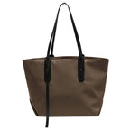 Women Large Capacity Tote Bag Casual Oxford Soft Shoulder Shopper Handbag Fashion
