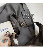 Women's Casual Large Hobo Shoulder Bag Vintage Style Zipper Handbags