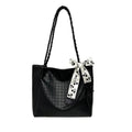 Women's Large Tote Handbag Braided Handle Large PU Leather Zipper Purses