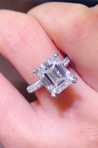 5 Carat Moissanite Stone Women Ring 925 Sterling Silver Platinum-plated Silver 2a1e793c-2f7b-48e4-86d6-2fc6d13ee6b1-Max Trendsi