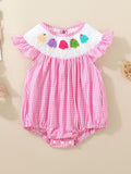 Children's Ice Cream Gingham One-Piece Outfit